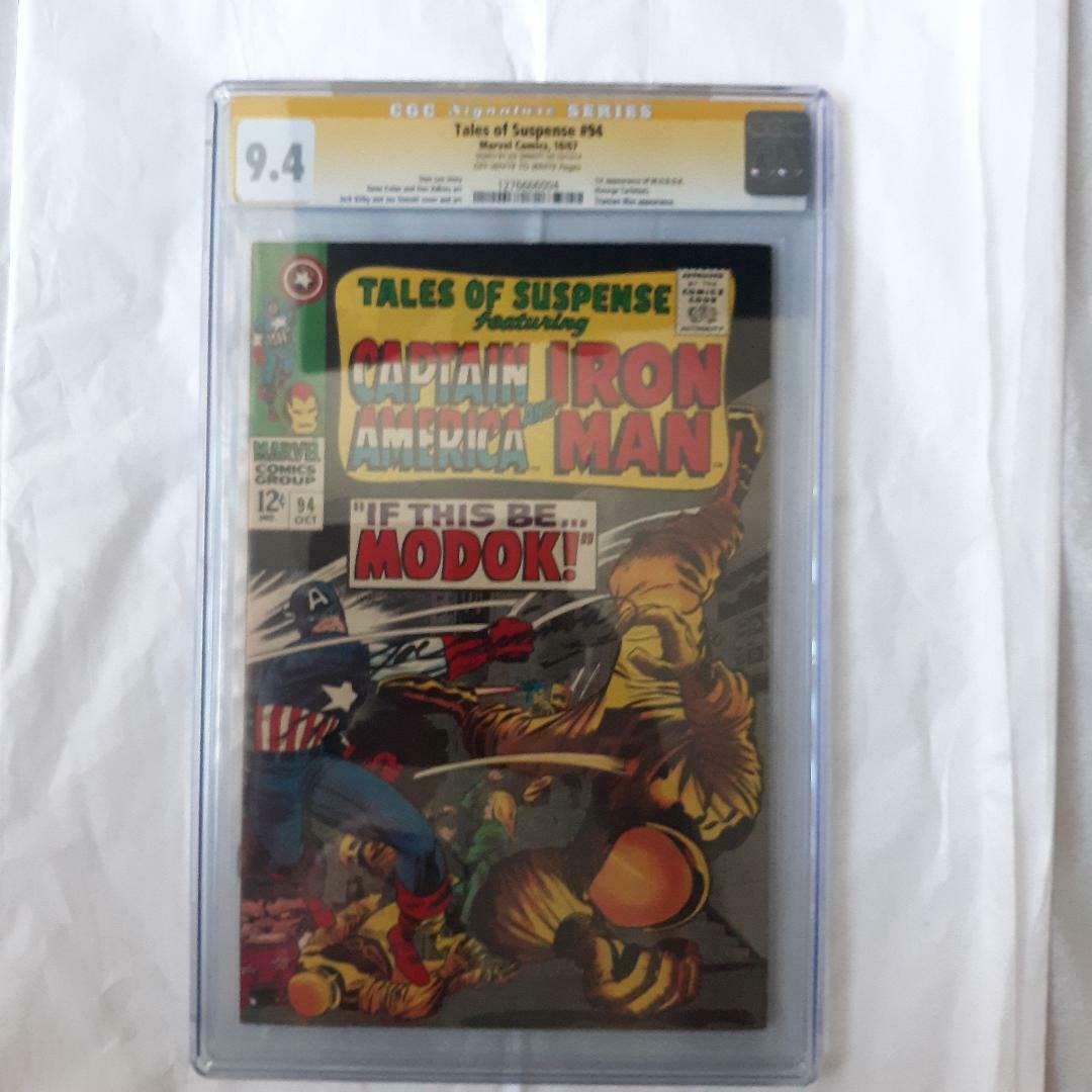 Tales of Suspense 94 1967 CGC 94 SS Signed Joe SInnott 1st Appearance Modok