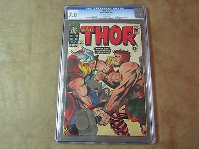 Thor 126 CGC 70 Comic Book 1966  1st issue of Thor  KEY