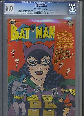 BATMAN 65 CGC FN 60 OWW Catwoman cvr