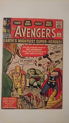 Avengers 1 ws CGC VG 45 Cream to OffWhite pages