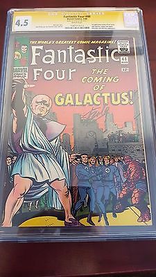 Fantastic Four 48 45 CGC SS Signature Series Stan Lee 1st Silver Surfer Key