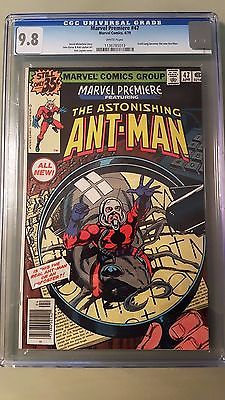 Marvel Premiere 47 98 CGC 1st appearance AntMan Scott  Lang