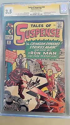 Tales of Suspense 52 35 CGC SS Signature Series Stan Lee 1st Black Widow