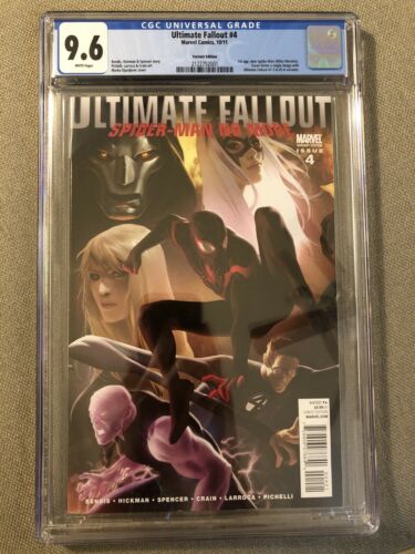 Ultimate Fallout 4 Djurdjevic Variant CGC 96 Brand New Slab 1st Miles Morales