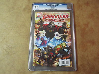 GUARDIANS OF THE GALAXY 1 2008 CGC 98 COMIC BOOK 