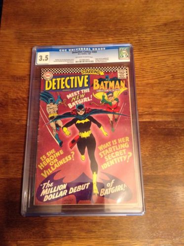 Detective Comics 1940 359 CGC 35 Blue Label Barbara Gordon