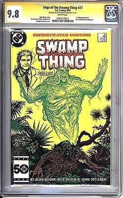  SWAMP Thing 37 SS CGC 98 Signed Sketched by Totleben 0183249010