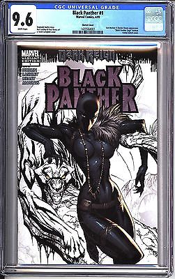  BLACK PANTHER 1 CGC 96 Campbell Sketch Variant  14205694001 