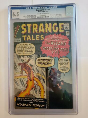 Strange Tales 110 CGC 65 First Appearance of Doctor Strange NO RESERVE