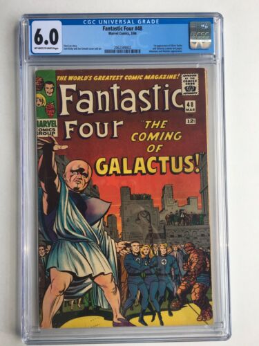 NEW MCU NEWS Fantastic Four 48 CGC 60 1st App OF Silver Surfer  Galactus