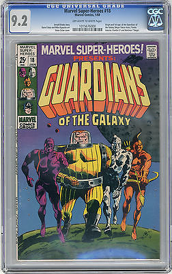 1969 Marvel SuperHeroes 18 CGC 92 1st Guardians of Galaxy