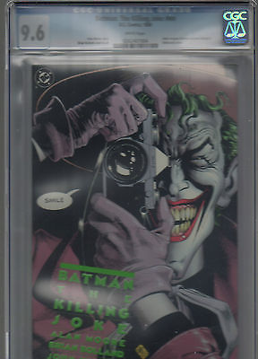 Batman The Killing Joke nn CGC NM 96 WHITE 1ST PRINT BATGIRL CRIPPLED by JOKER