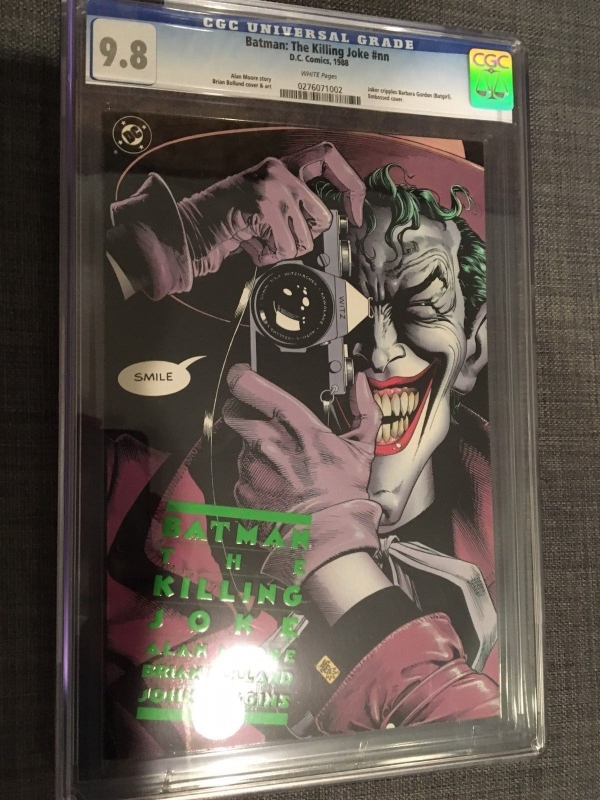 Batman The Killing Joke 1988 11ST CGC 98 White Pages KEY ISSUE Movie