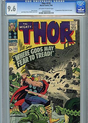 THOR 132 CGC 96  NM  WOW  FIRST APPEARANCE EGO THE LIVING PLANET  