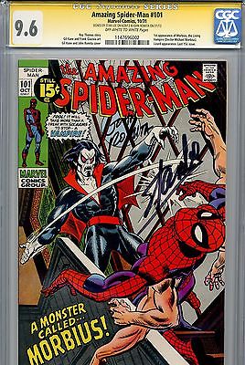 Amazing SpiderMan 101 CGC 96 SS 1st Morbius Stan Lee John Romita Sr Gil Kane