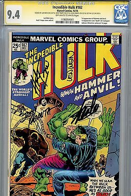 Incredible Hulk Vol 1 182 CGC 94 SS 1st Wolverine Stan Lee Romita Trimpe Wein