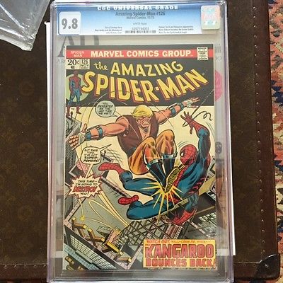 The Amazing SpiderMan 126 Nov 1973 Marvel CGC 98 Kangaroo