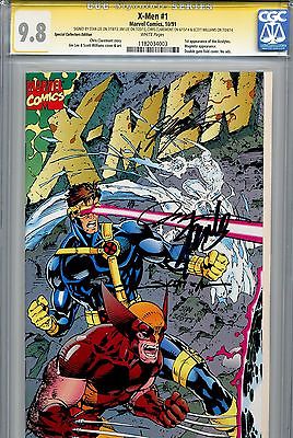 XMen Vol 2 1 CGC 98 SS Collector variant Wolverine Claremont Jim Stan Lee WP