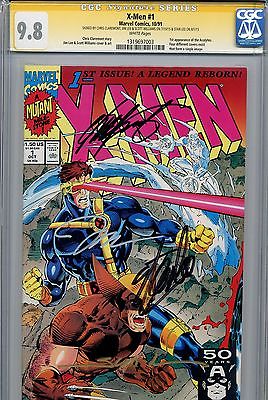 XMen Vol 2 1 CGC 98 SS Wolverine variant Williams Claremont Jim Stan Lee WP