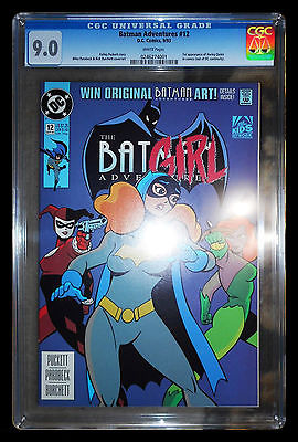 BATMAN ADVENTURES 12 1st Appearance of HARLEY QUINN  CGC NM DC Suicide Squad