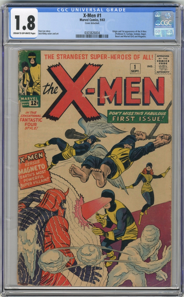 1963 XMen 1 CGC 18 