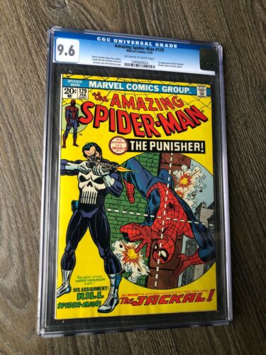Amazing SpiderMan 129 1st App of the Punisher Frank Castle CGC 96 1974