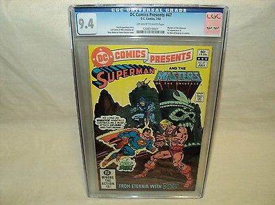 DC Comics Presents 47 CGC 94 OWW pages 1st app HeMan  Skeletor c06102