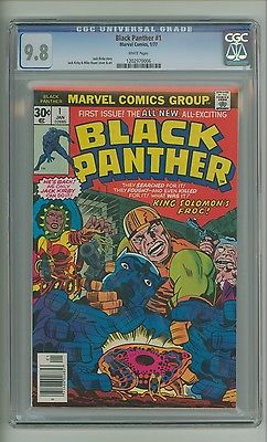 Black Panther 1 CGC 98 White pgs Jack Kirby Marvel Comics 1977 c07936