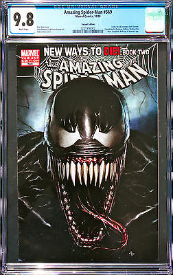 The Amazing SpiderMan 569 CGC 98 Variant Cover 1st AntiVenom