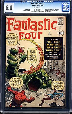 FANTASTIC FOUR 1CGC 601961MARVEL KEY ISSUEJACK KIRBY 1199177001