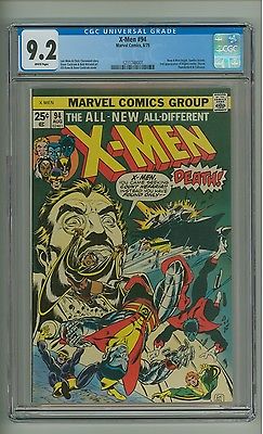 XMen 94 CGC 92 White p New XMen begin 2nd app Nightcrawler et al c09374