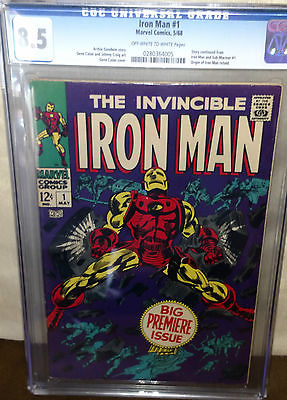 Iron Man 1 CGC 85 