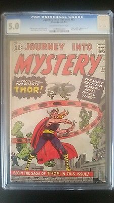 Journey Into Mystery 83 CGC 50