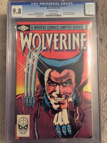 Huge Wolverine Comic Book Lot  All CGC Graded 98