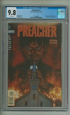 Preacher 1 CGC 98 White p 1st app Jesse Tulip and Cassidy 1995 c12979