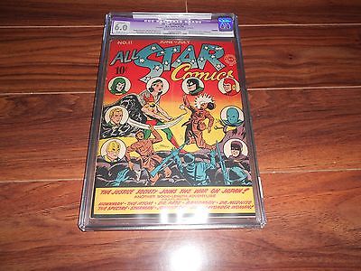 ALL STAR COMICS 11 6742 CGC APP 60 SLIGHT C1 WONDER WOMAN BEGINS