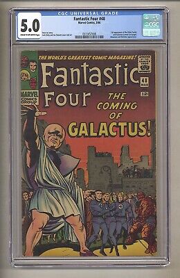 Fantastic Four 48 CGC 50 COW Pages 1st app Silver Surfer Galactus j 148