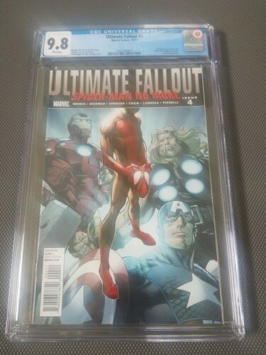 ULTIMATE FALLOUT 4 CGC 98 1ST PRINT MARVEL FIRST APPEARANCE MILES MORALES 