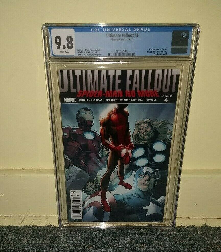 Ultimate Fallout 4 98 CGC First appearance of Miles Morales the New SpiderMan