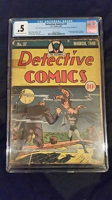 Detective Comics 37 1940 CGC 05