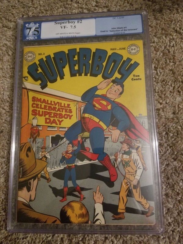 Superboy 2 1949 PGX 75 Like CGC