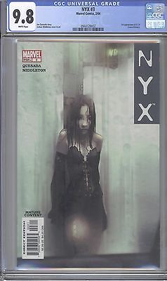 NYX 3 CGC 98 Marvel 2004 1st appearance of X23 Laura Kinney