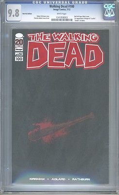 The Walking Dead 100 Red Foil Variant CGC 98 LIMITED TO 250 COPIES