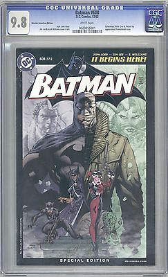 BATMAN 608 RRP CGC 98 VARIANT COVER DEC2002 LEE ULTRA RARE 