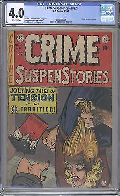 Crime Suspense Stories 22 CGC 40