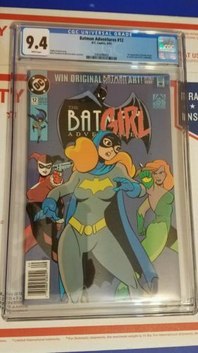 BATMAN ADVENTURES 12 CGC 94 WHITE PAGES 1st HARLEY QUINN