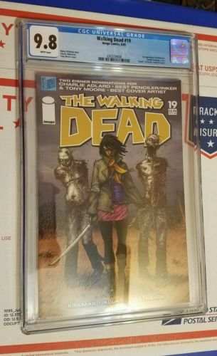 Walking Dead 19 CGC 98 NMMT White Pages 1st Michonne