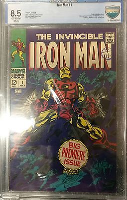 Invincible Iron Man 1 CBCS 85 not CGC