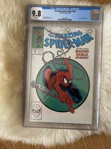 Amazing SpiderMan 301 CGC 98 1988