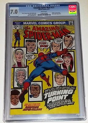 Amazing SpiderMan 121  Death of Gwen Stacy 1973 Marvel Comics  CGC 70
